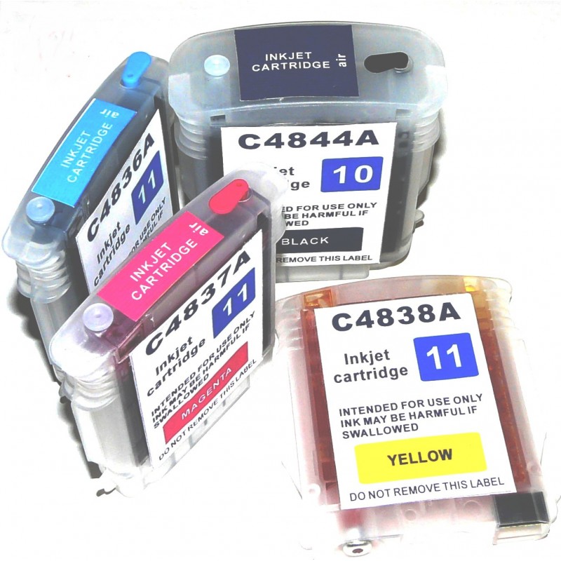 Cartouches rechargeables hp 10/11